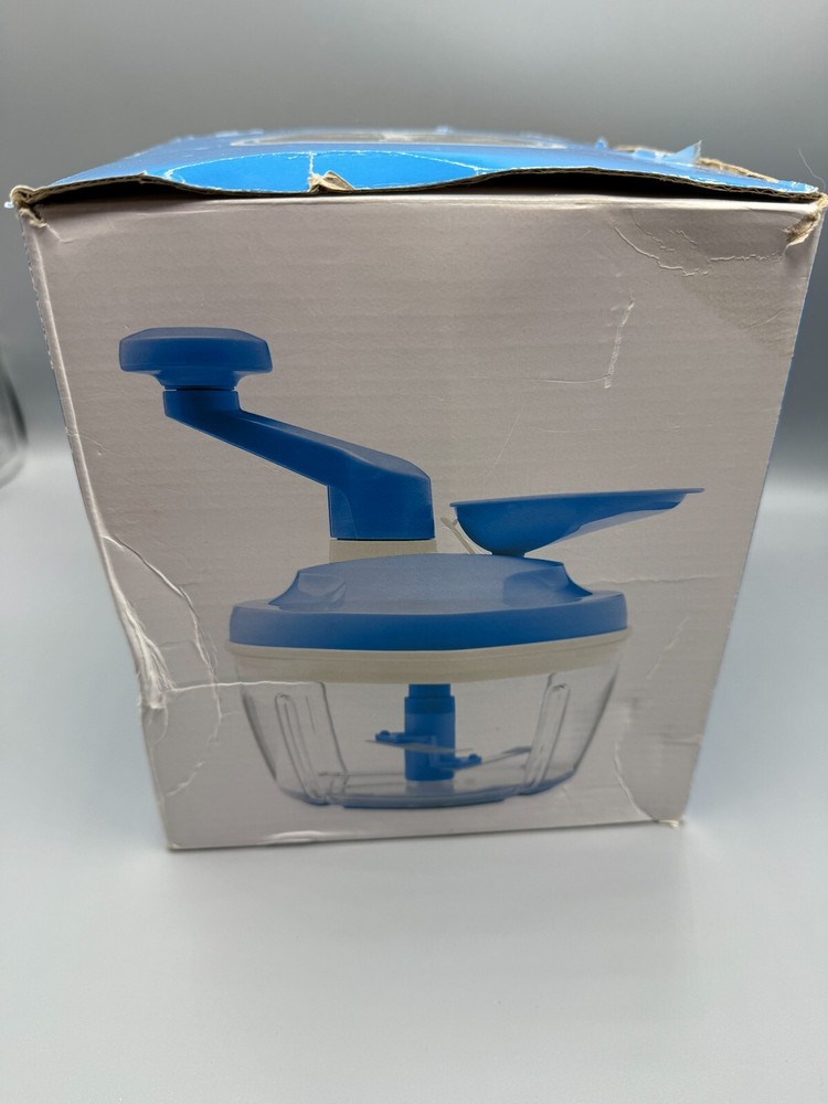 TUPPERWARE Quick Chef Pro System Blue Manual FOOD PROCESSOR Chopper