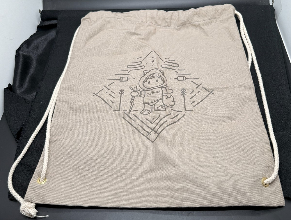 NEW Salesforce / Trailblazer Drawstring Bag