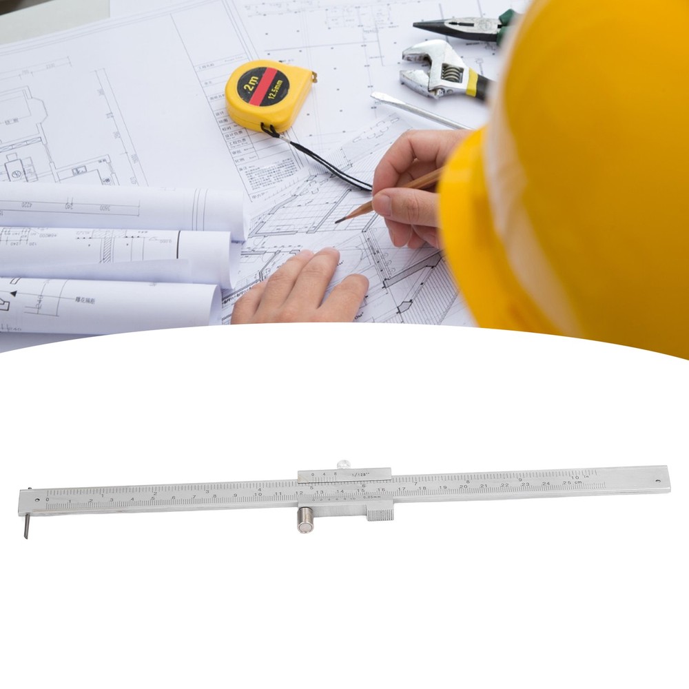 Vernier Caliper Parallel Marking Gauge Caliper Measuring Scribing Tool 0‑250MM