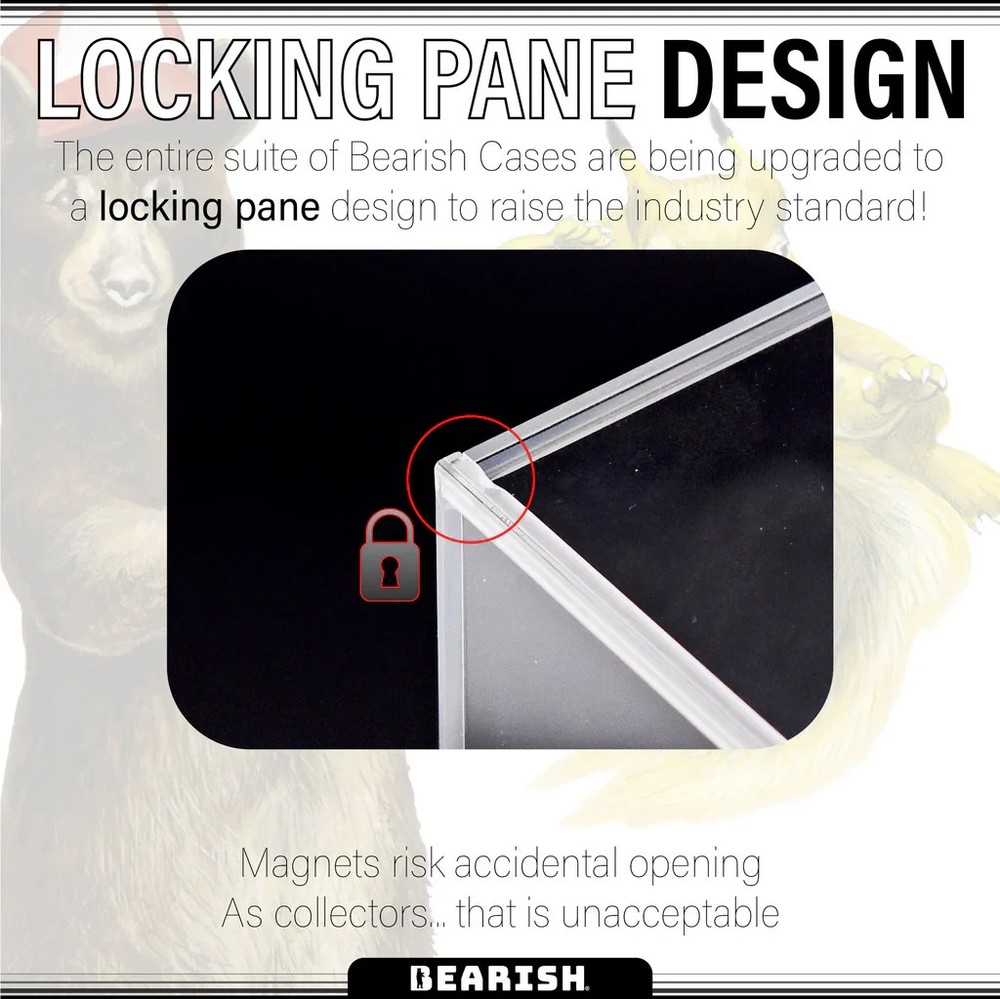 Bearish Acrylic Case - Pokemon Booster Display