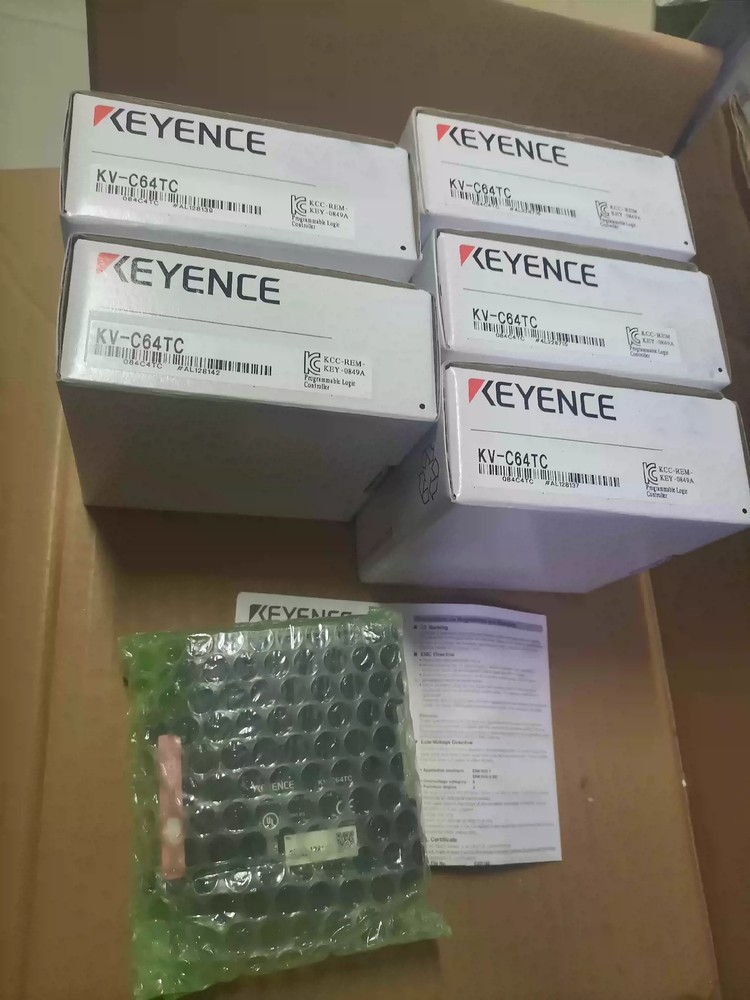 1pcs KEYENCE KV-C64TC PLC Programmable Controller New#YC