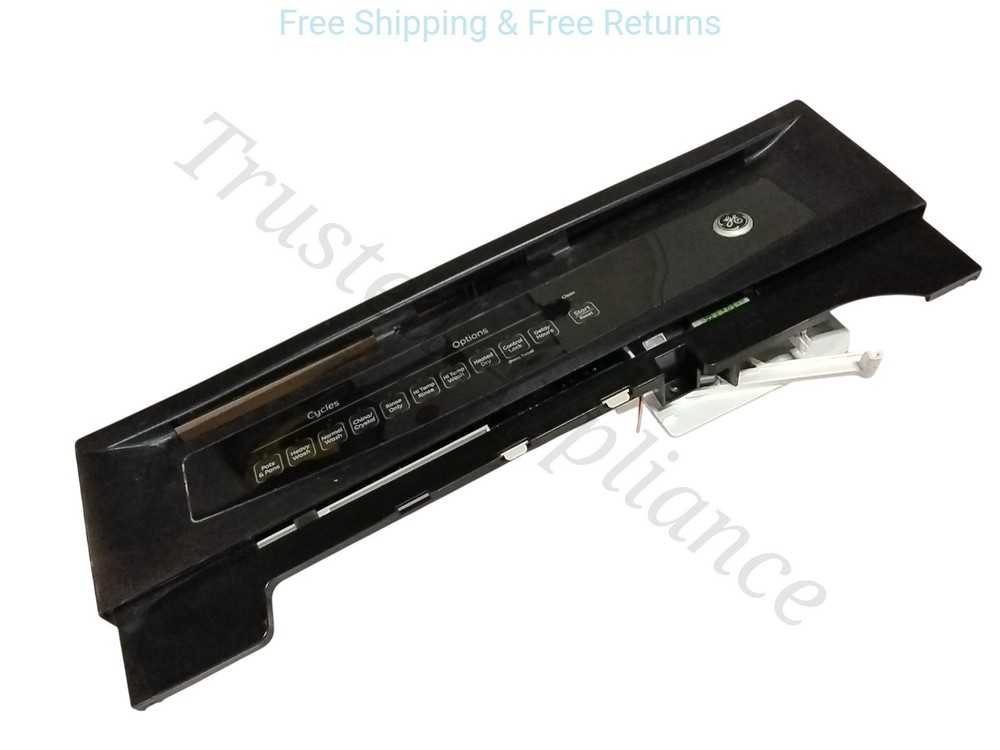 OEM Dishwasher Control Panel  with Board  165d8417   BLACK