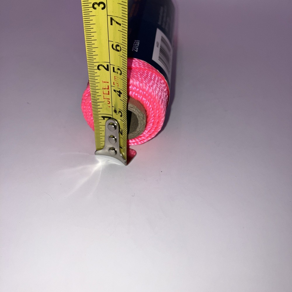 Twisted Nylon Mason Line Hot Pink