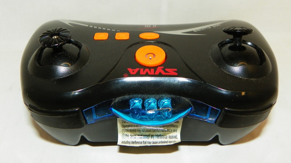 Syma Drone Controller – Black IR Remote Replacement – Model 360 – Works / Used