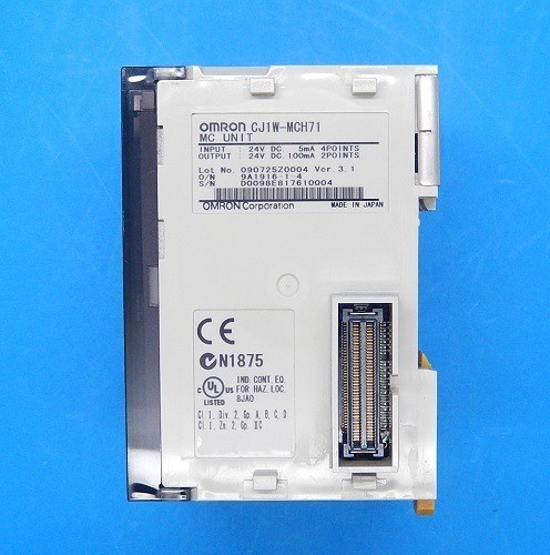 OMRON CJ1W-MCH71 PLC Programmable Logic Controller Motion Unit USED