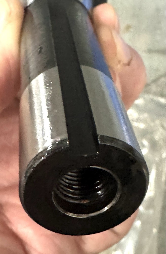High Precision 1" R8 Shank Shell Milling Arbor Adapter Holder Hardened