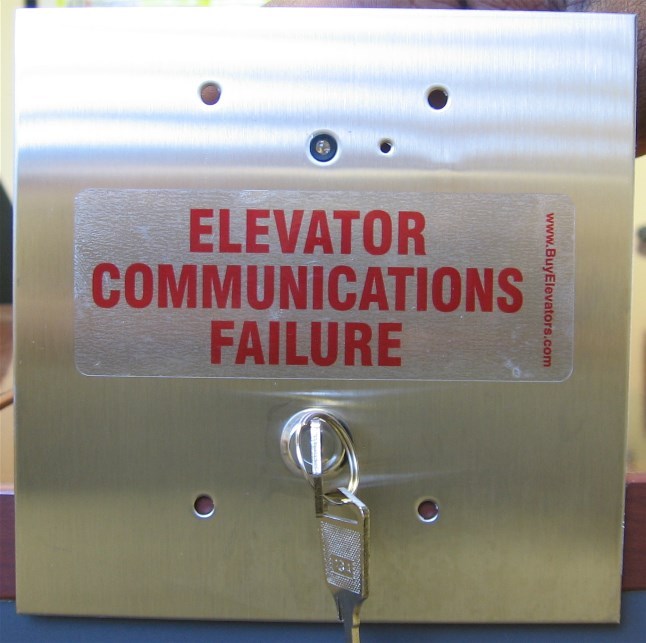 elevator Phone Line Verification Panel with Key Switch , LV-1K