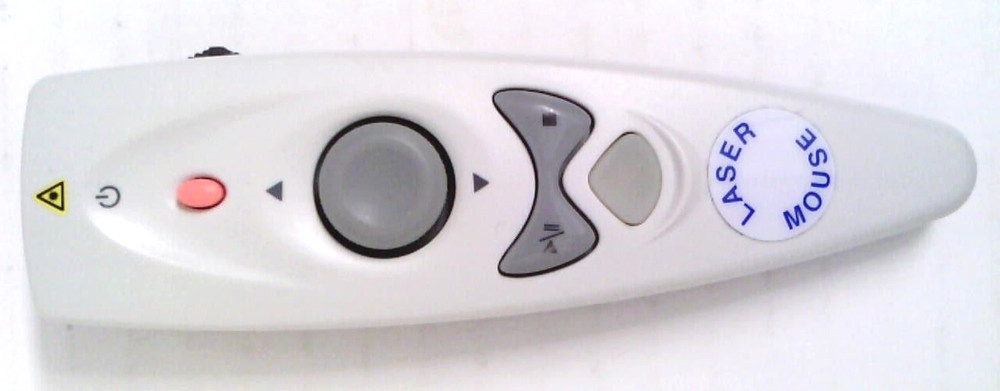 Laser Mouse~Presentation Remote~Mac/ Windows~Tested-Works~With Case~2 Batteries