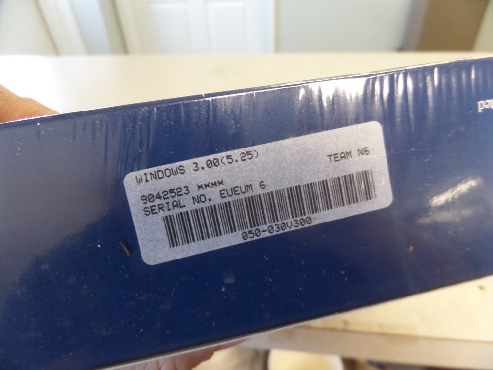 NOS Microsoft Windows 1.20MB Disk Version Graphical Environment 3.0 050-030V300