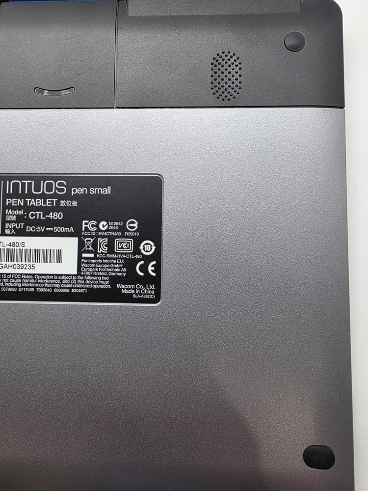 WACOM INTUOS PEN SMALL Creative Pen Tablet CTL-480