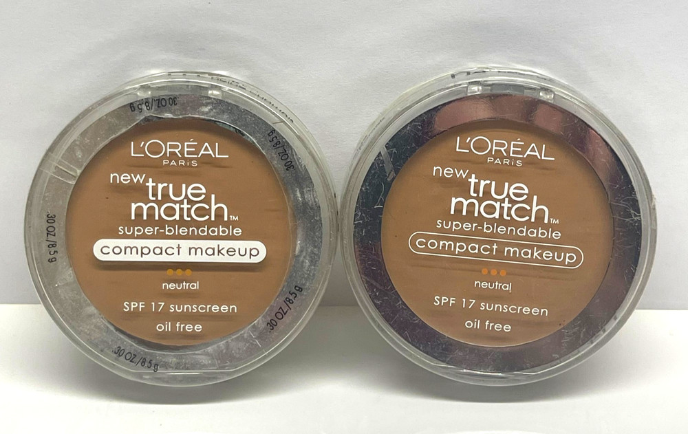 Loreal True Match Super-Blendable Compact Makeup N4 Buff Beige-2 pack