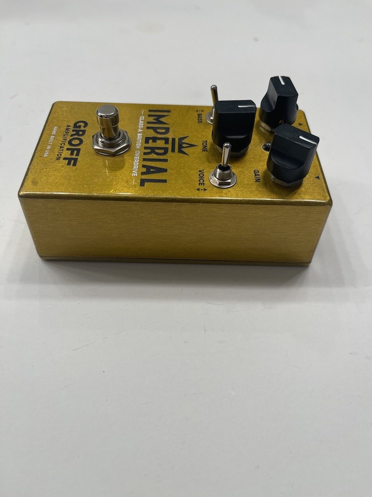 Groff Amplification Imperial Class A British Overdrive Guitar Effect Pedal