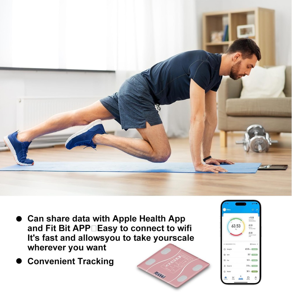 Intelligent Body Fat Scale, a Simple and Practical Digital Scale That can be ...