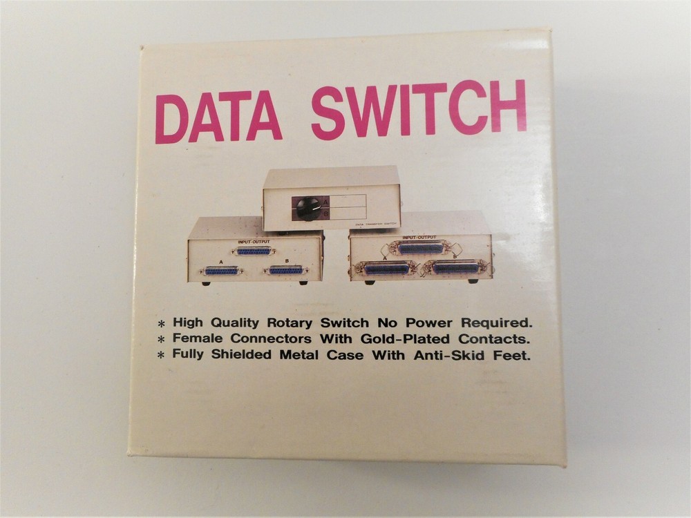 Computer cable switch box