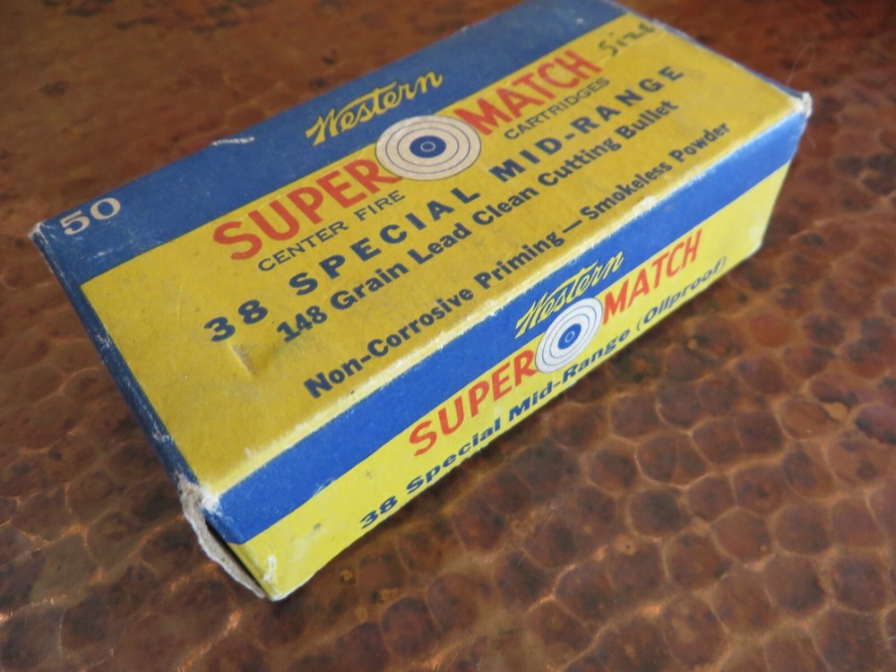 Western 38 Special Mid-Range Clean Cutting 38MSP Box with Insert