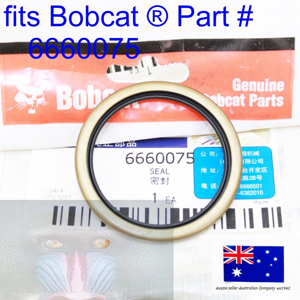 fits Bobcat Pivot Pin Dust Oil Grease Seal 6660075 E32i E34 E35 E35i E37 E38 E40
