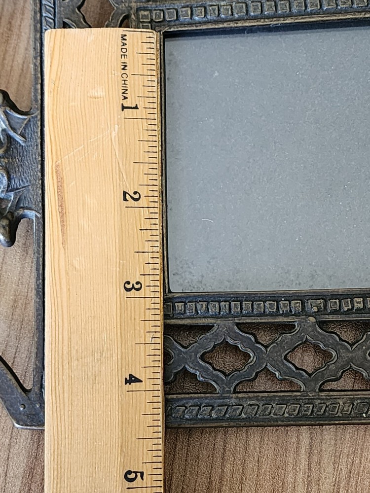 Victorian Bronze Picture Frame