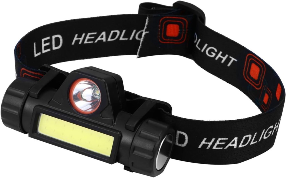 Automatic Dimming Headlight For Welding Helmet USB Charging 2-Purpose Light US