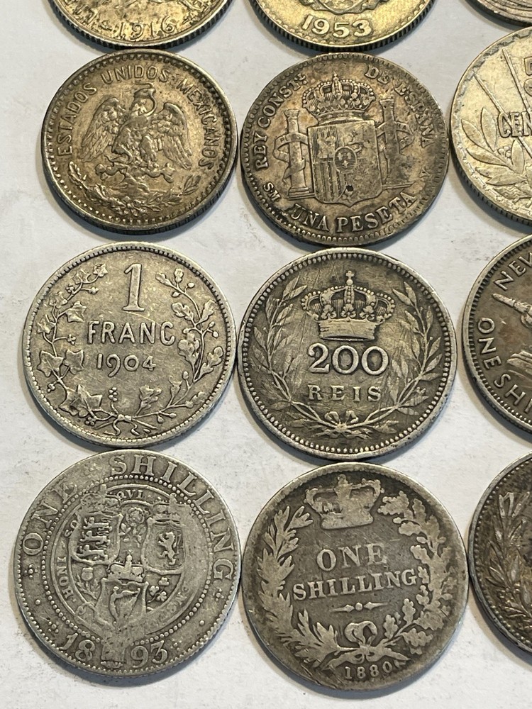 World Silver Coins - Lot 4