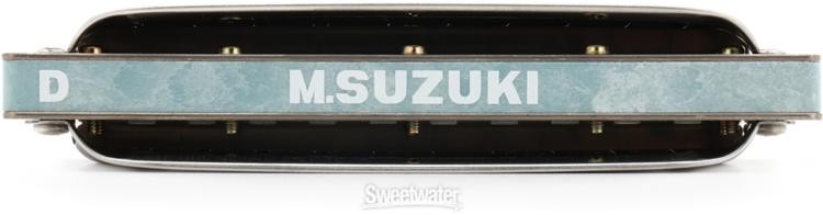 Suzuki M-20s Manji Sky 10-hole Diatonic Harmonica - D Major