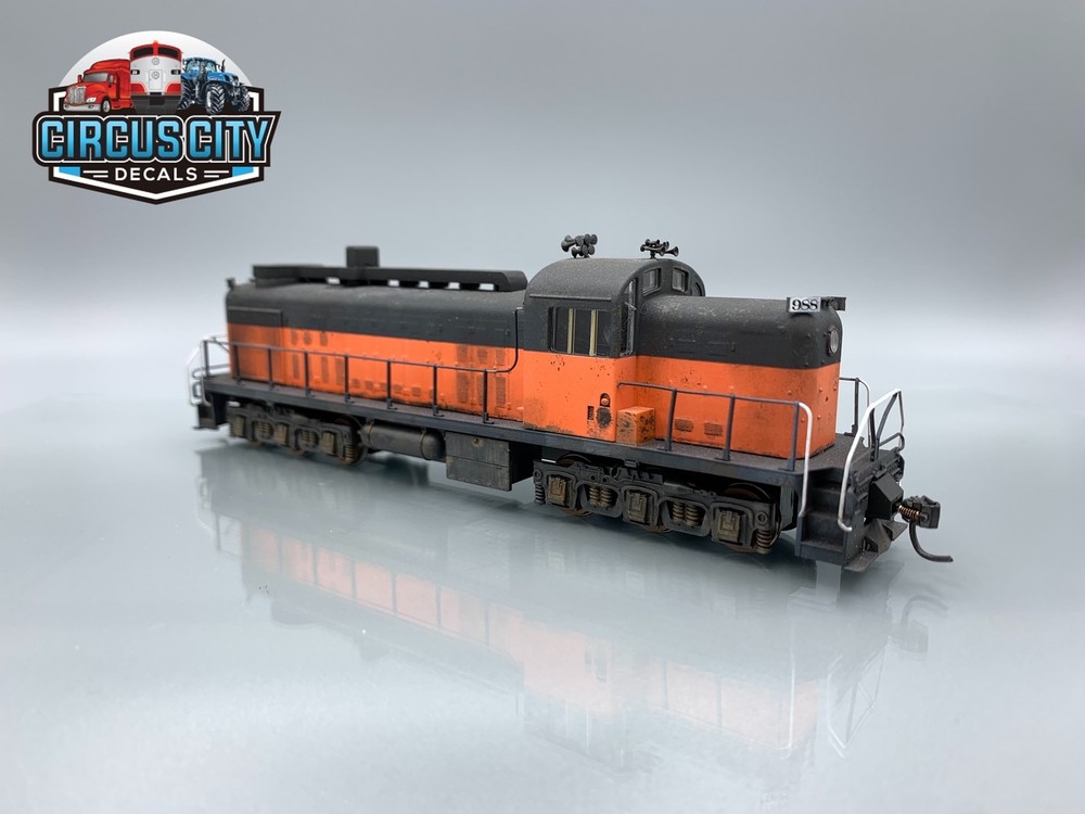 Alco Rooftop Ductwork HO Scale