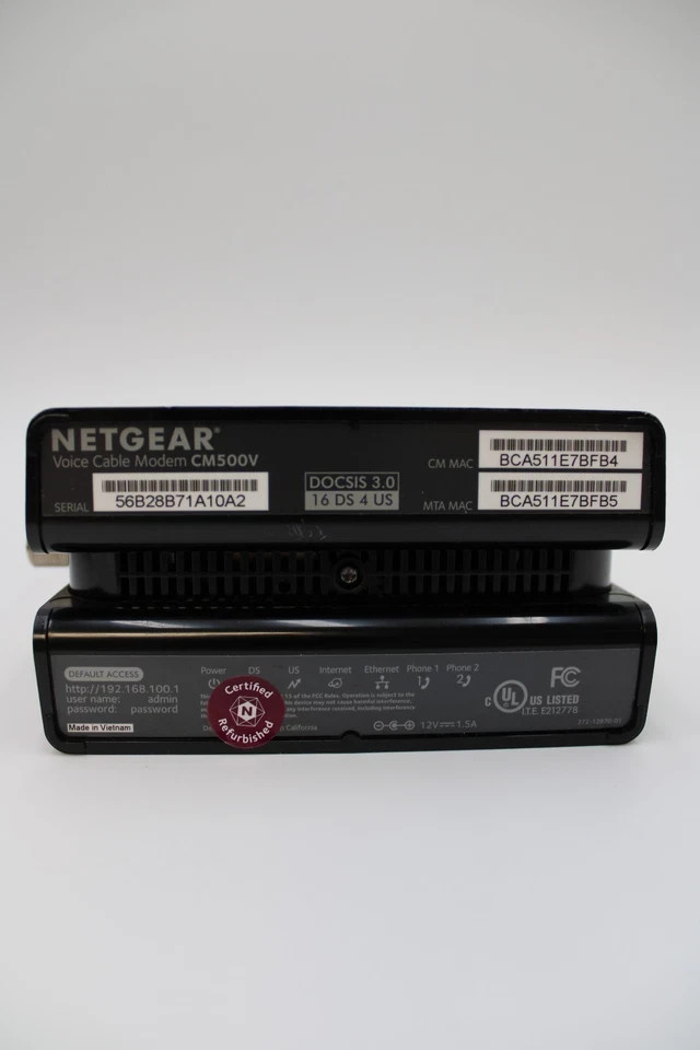NETGEAR CM500-High Speed DOCSIS 3.0 Modem