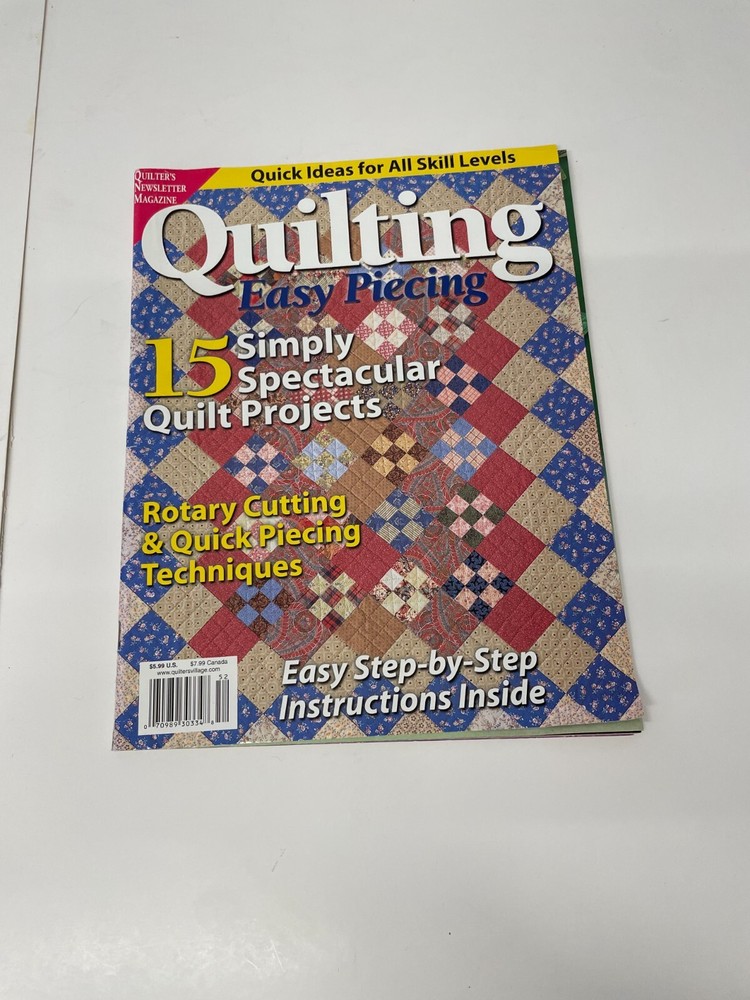 Quilting Magazine Back Issue 15 quilt projects 2005