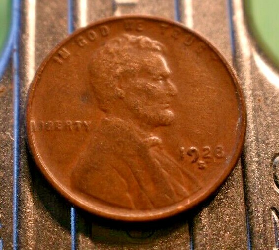 1928-S Lincoln Wheat Cent 1c.   (#6598)