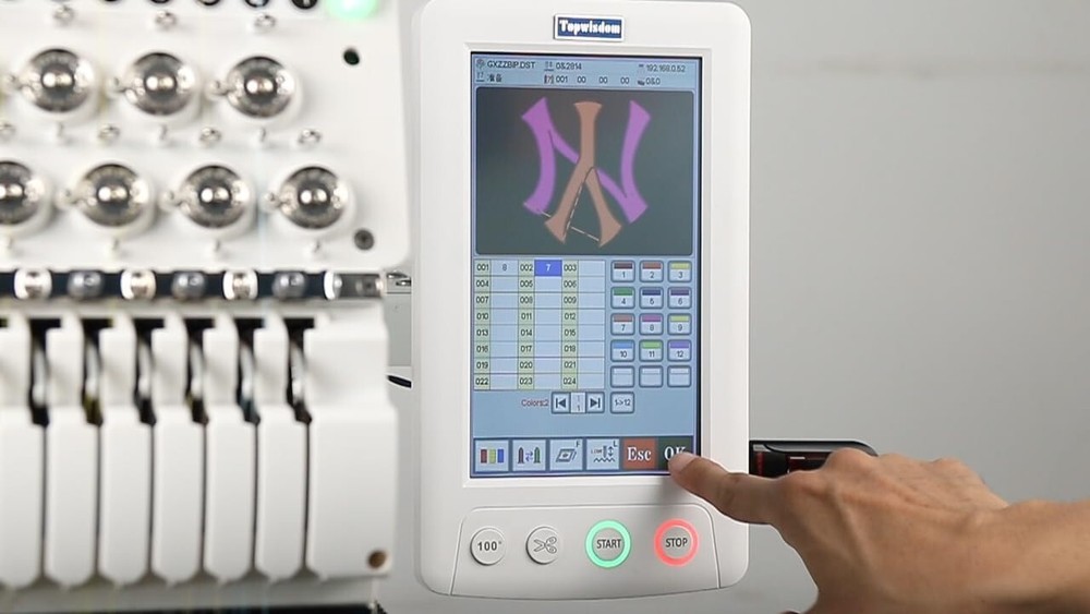 Factory Wholesale New Embroidery Machine