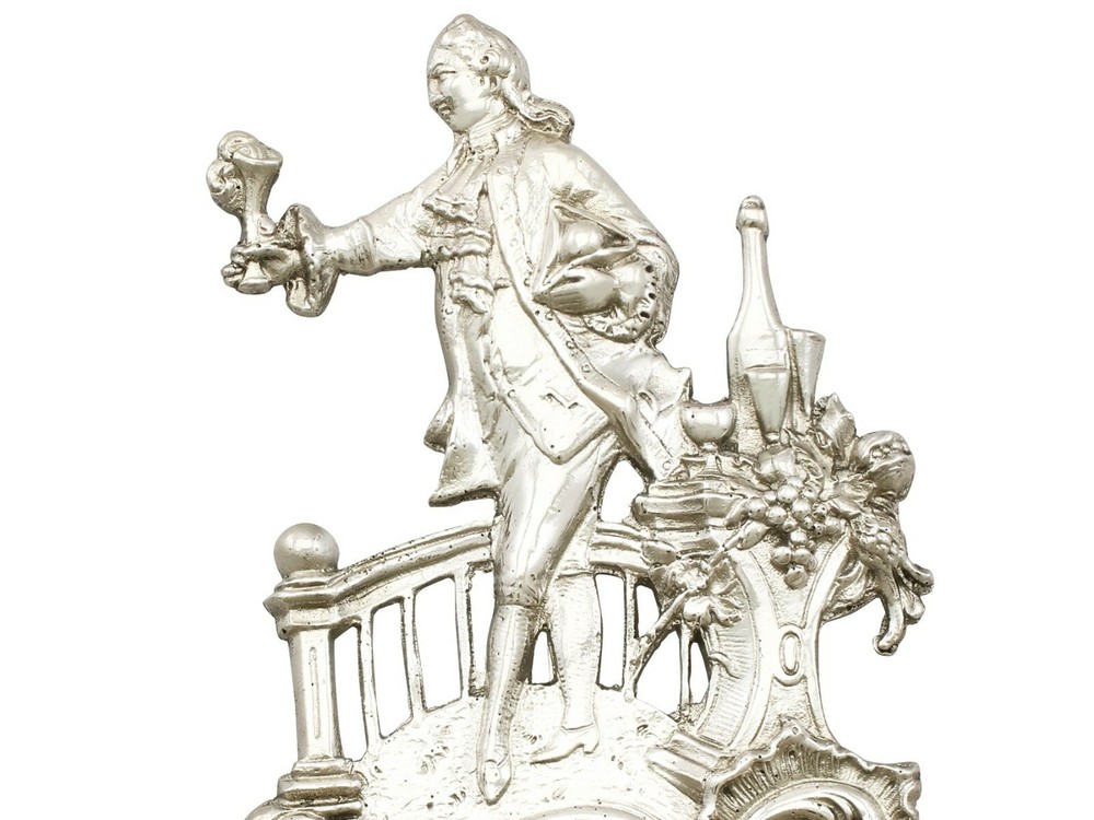 German Sterling Silver Card/Menu Holders - Antique 1905