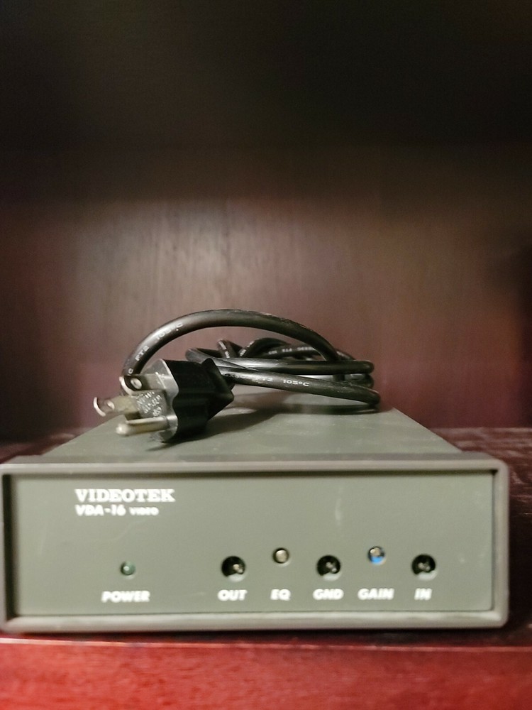 Videotek VDA-16 Video Distribution Amplifier
