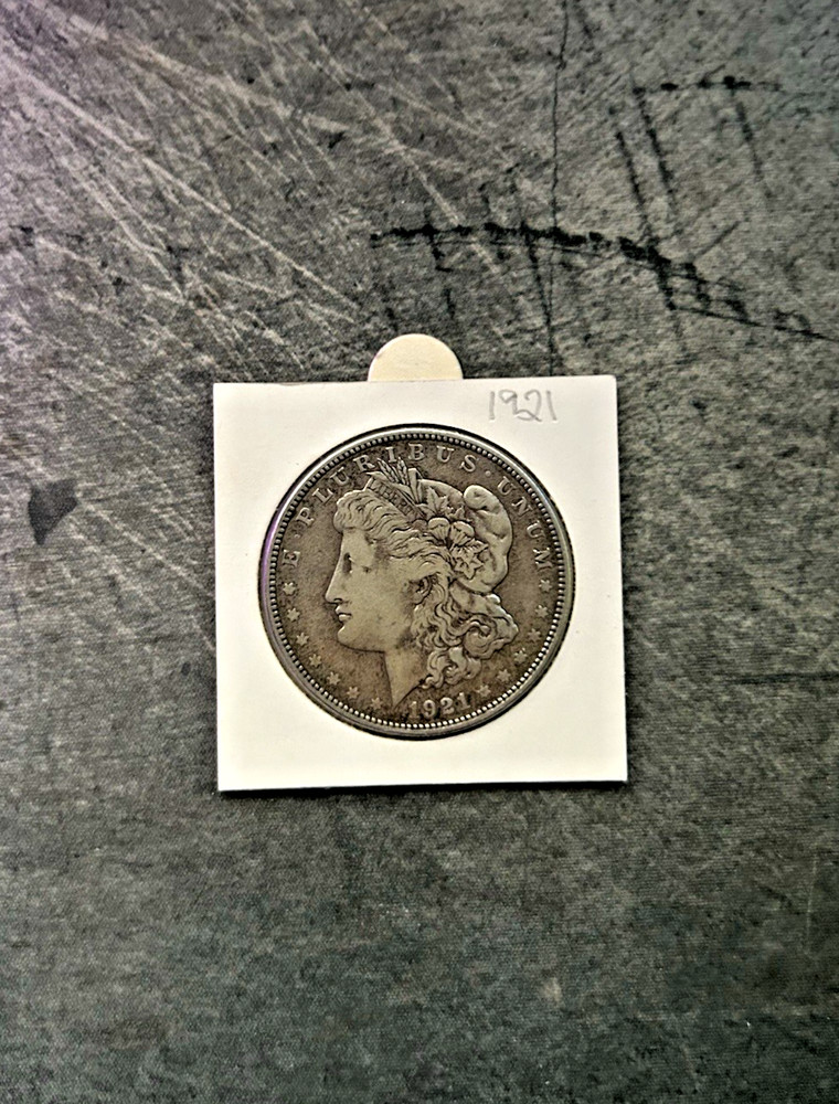 1921 $1 Morgan Silver Dollar