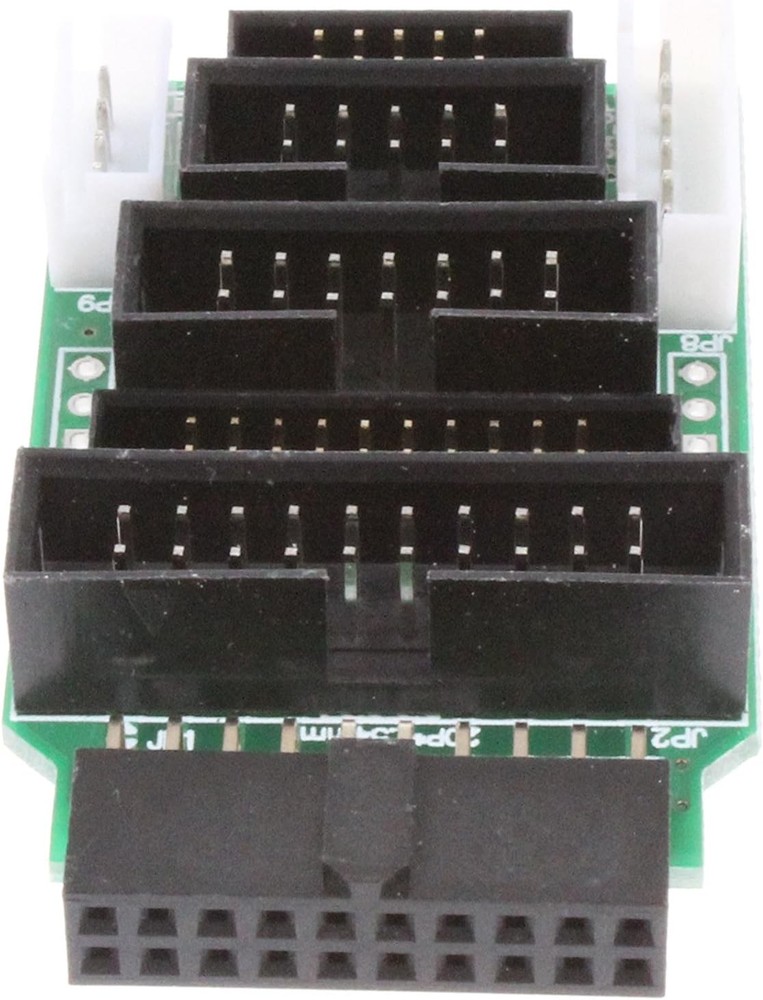 NOYITO Multi-Function Adapter Converter Board Suitable for JTAG Green/Blue