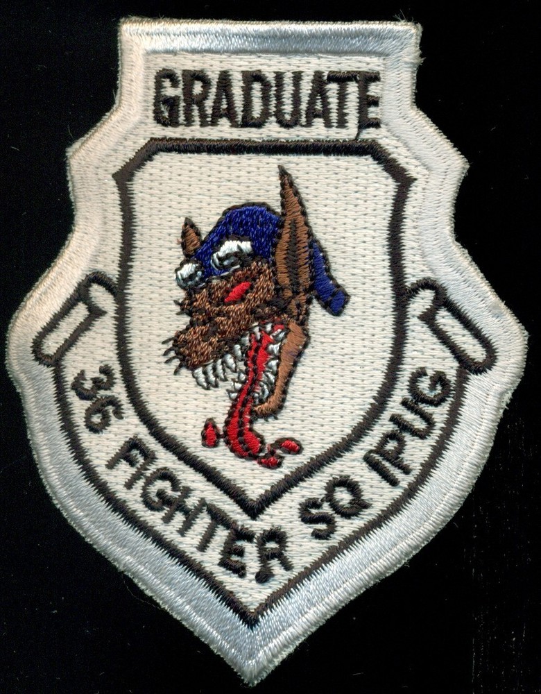 USAF 36th Fighter Squadron IPUG Graduate Patch K-8