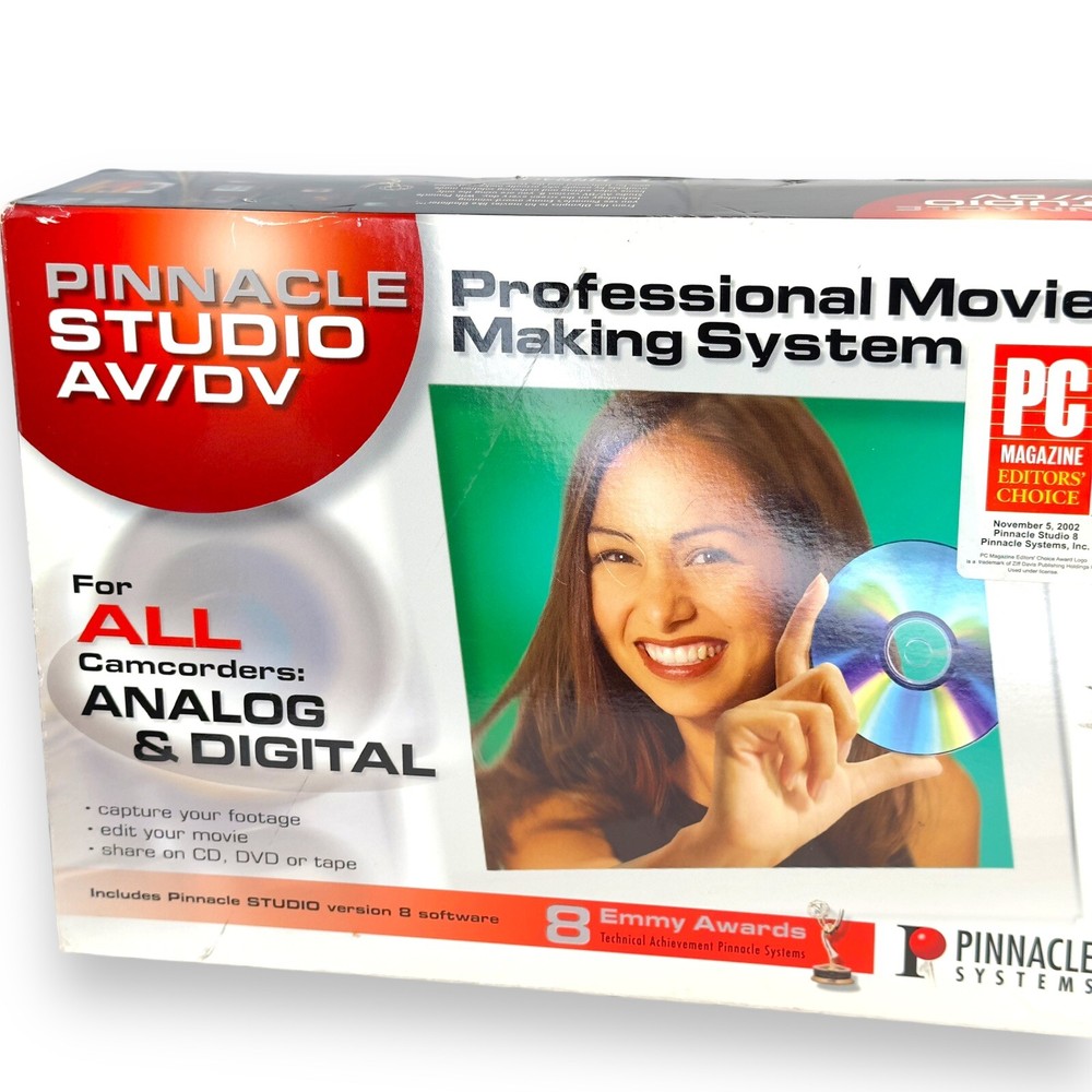 Pinnacle Studio AV/DV Professional Movie Making System