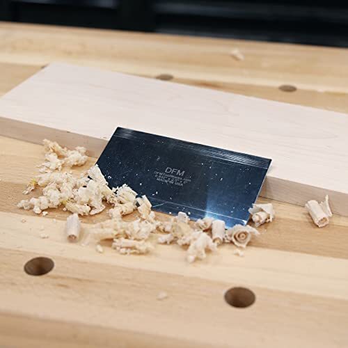 Blue Cabinet Scraper Rectangle Sets Multiple Sizes (2, 0.032" X 2.5" X 5")
