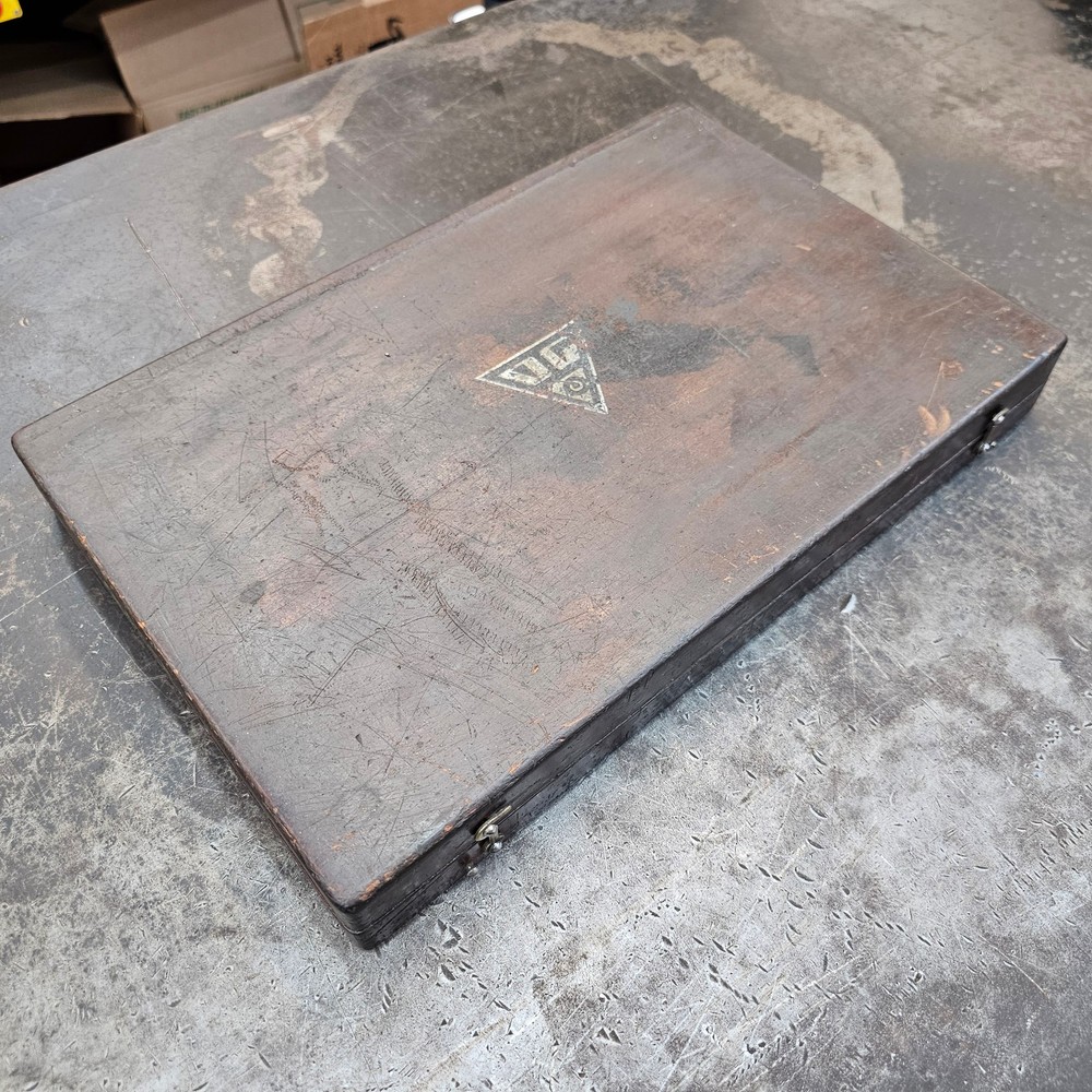 Dearborn Ellstrom .100-4" Steel Rectangular Gage Blocks Missing Wear Blocks