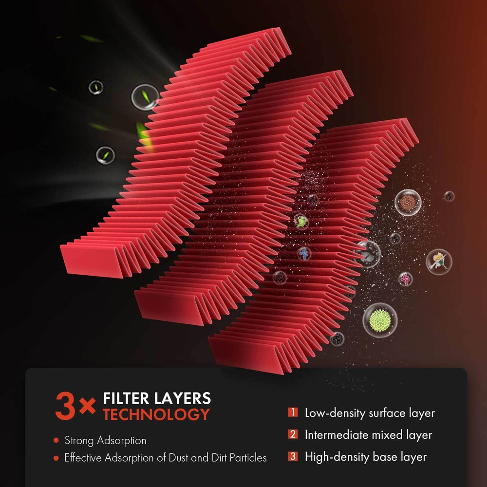 High Performance Engine Air Filter for Toyota Camry Sienna Avalon Lexus RX300