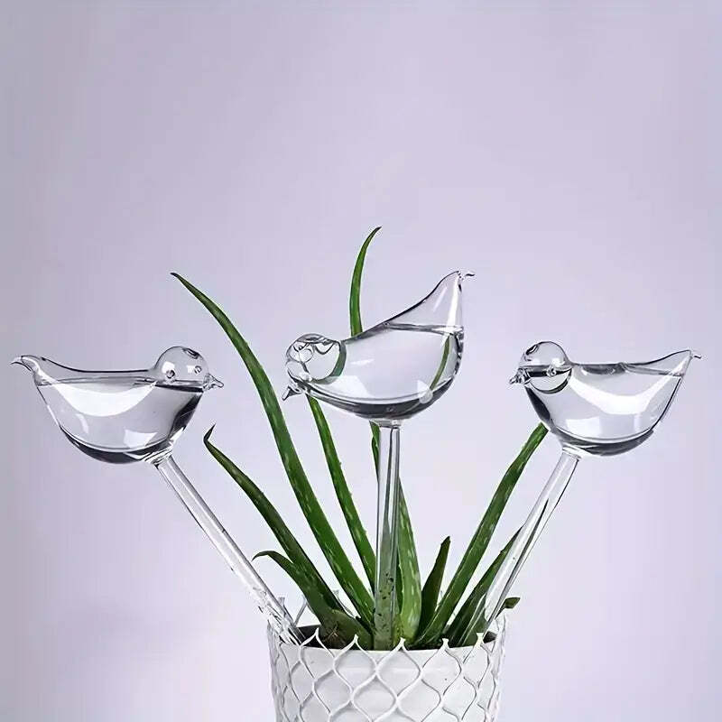 Bird Shaped Self Watering Plant Stakes
