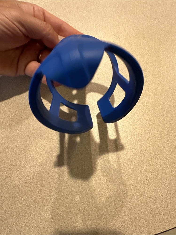 Evo Grapple Water Bottle Cage Blue, Nylon