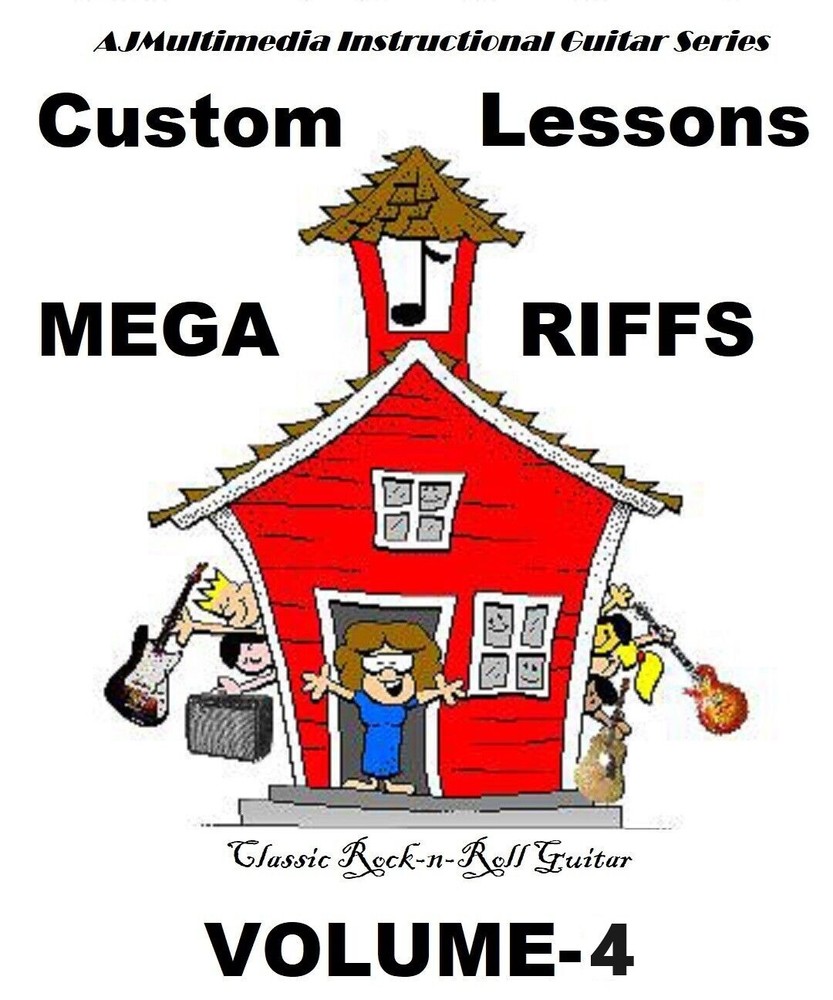 Custom Guitar Lessons, MegaRiff Compilation Vol.4
