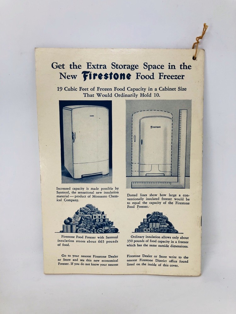 Efficient Laundering With Your Firestone Washing Machine 1949