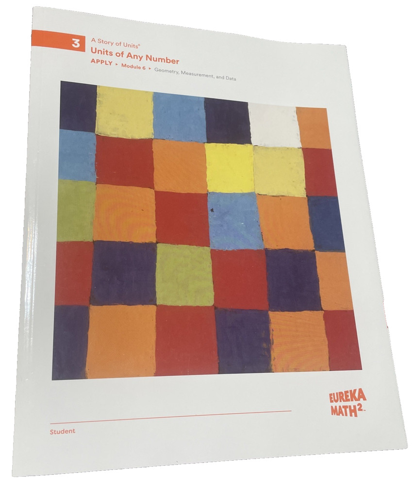 Eureka Math Squared Grade 3 Module 6 APPLY  New Student Workbook- Free Shipping