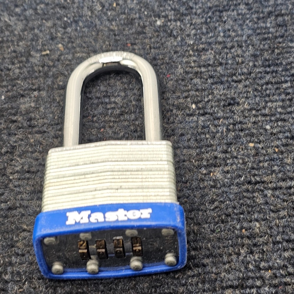 Master Lock 179LH Combination Padlock With Resettable Combination