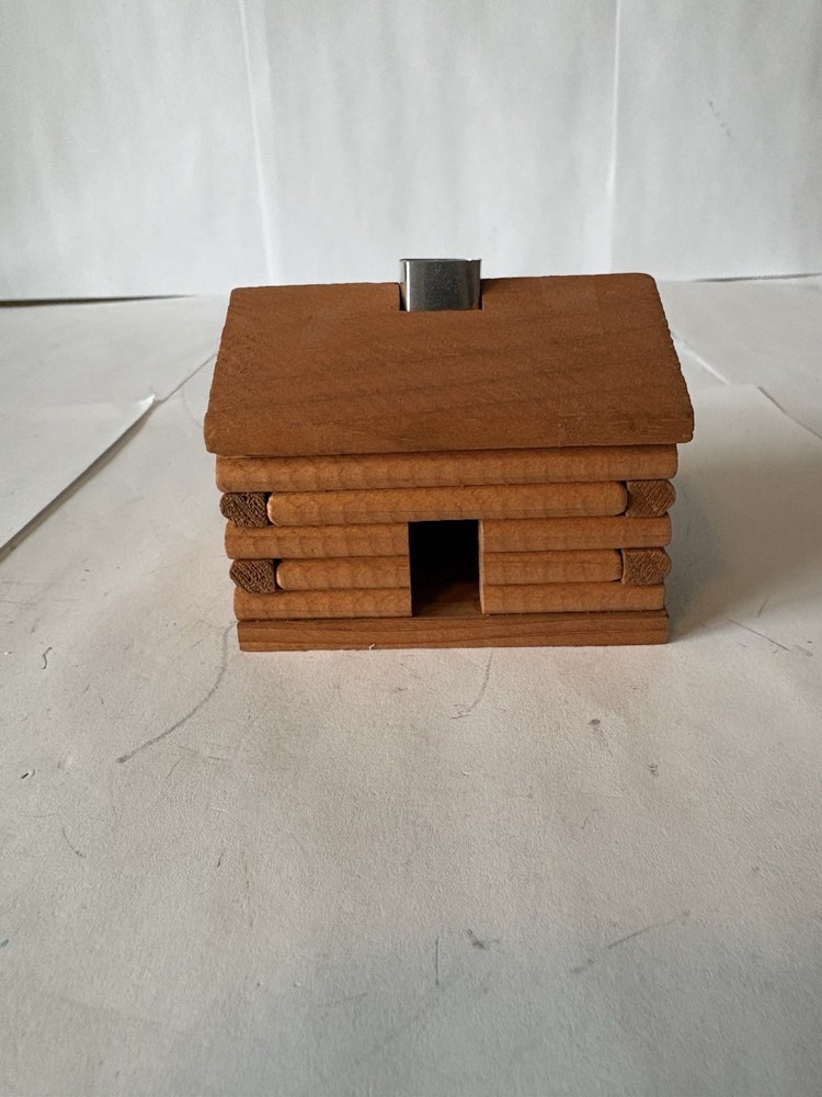 Wood House Incense Burner