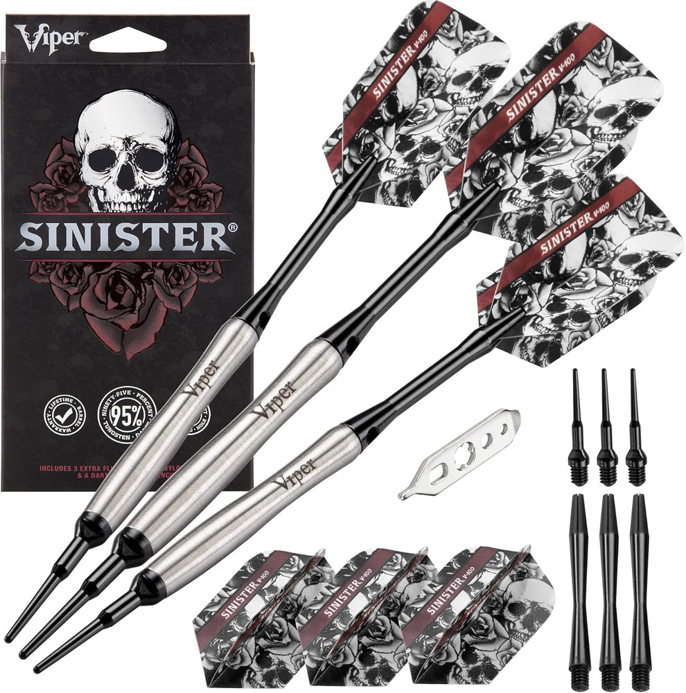 Viper Sinister 95% Tungsten Soft Tip Darts