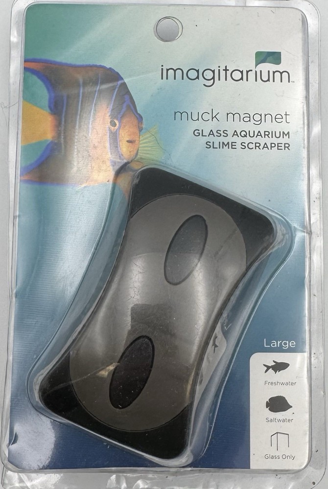 Imagitarium Large Muck Magnet Glass Aquarium Scraper