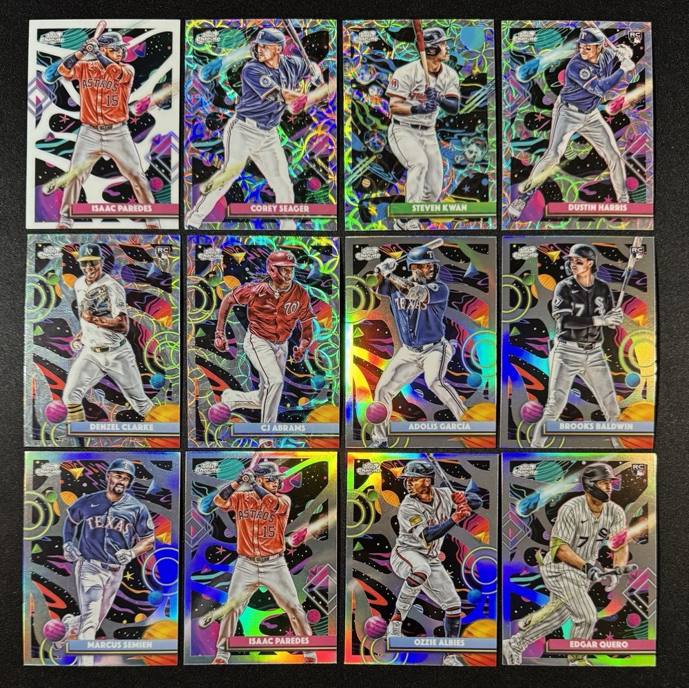 2025 Topps Chrome Cosmic - Base, Inserts, Refractors & Nucleus (You Pick)