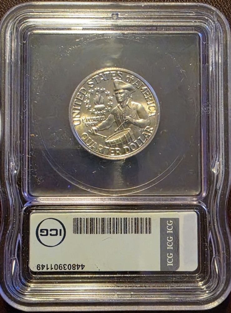 1976-S Washington Quarter Silver MS68 ICG