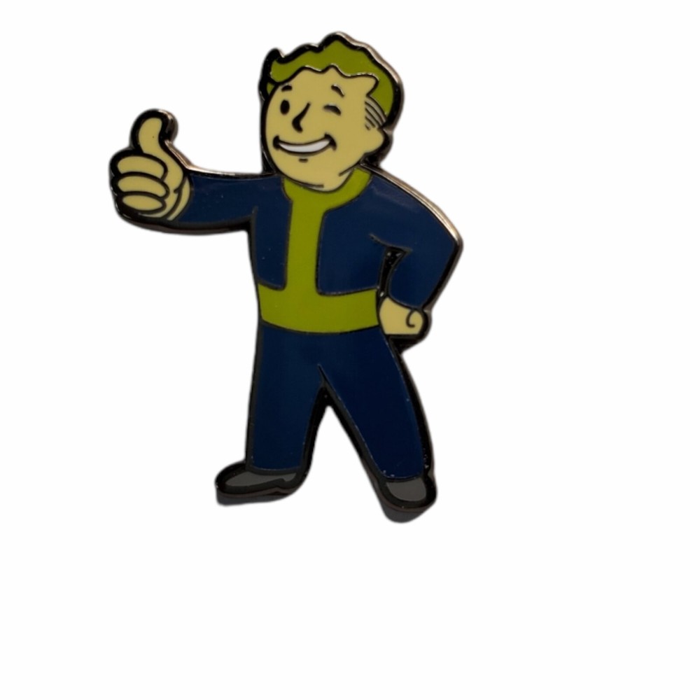 Fallout Boy thumbs up metal Pin